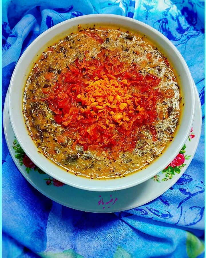 عکس آش بلغور جو
