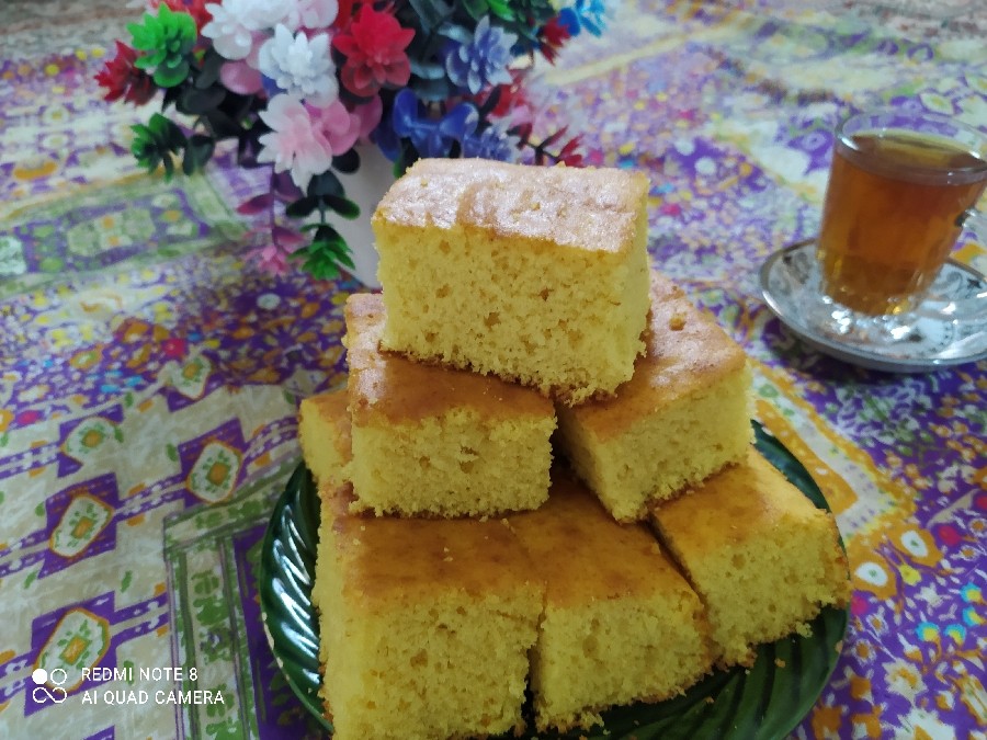 عکس کیک پنبه ای♥️