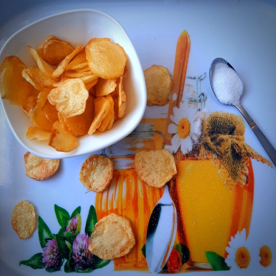 عکس چیپس خانگی