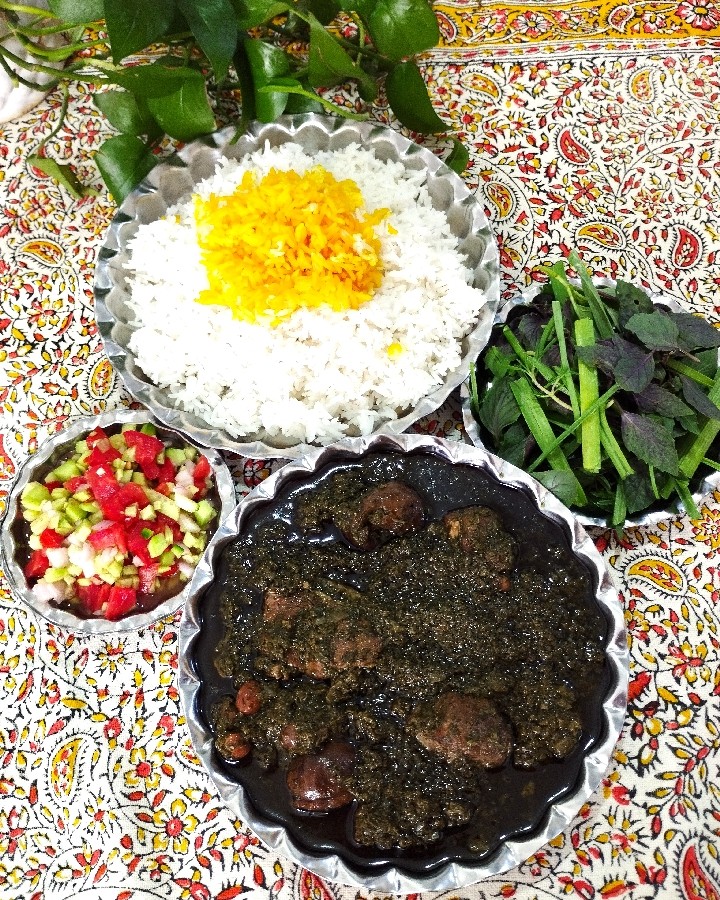 عکس قورمه سبزی 