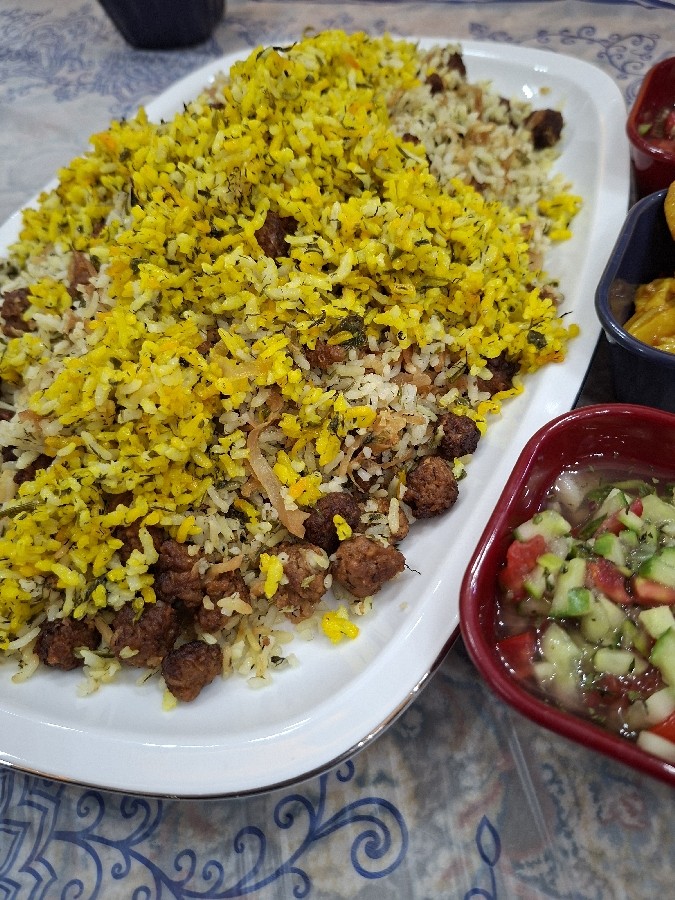 عکس کلم پلوی شیرازی