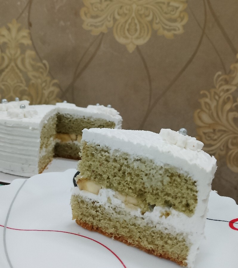 عکس کیک پسته