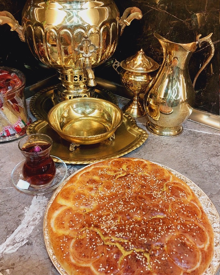 عکس نان مغزدار تبریزی