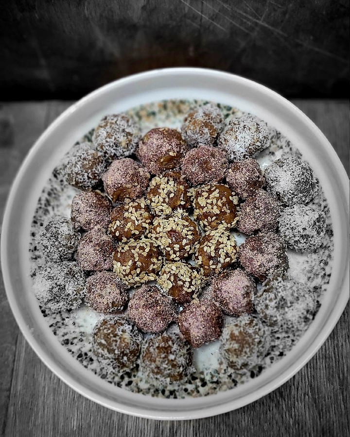 عکس حلوا خرمایی