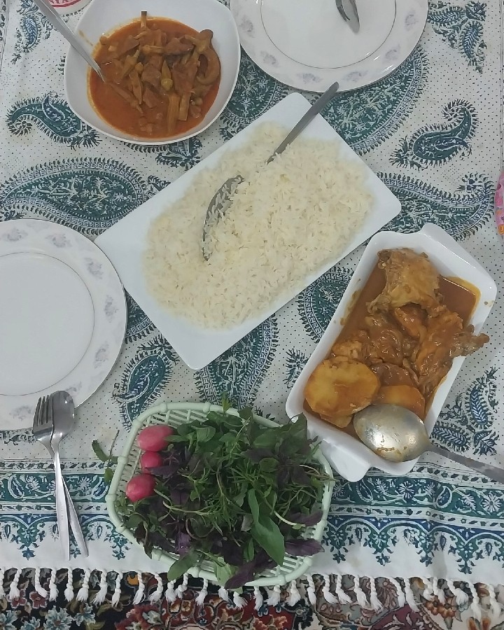 عکس خورشت بامیه