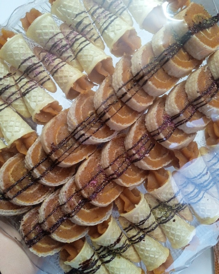 عکس حلوای سه آرد سفارشی