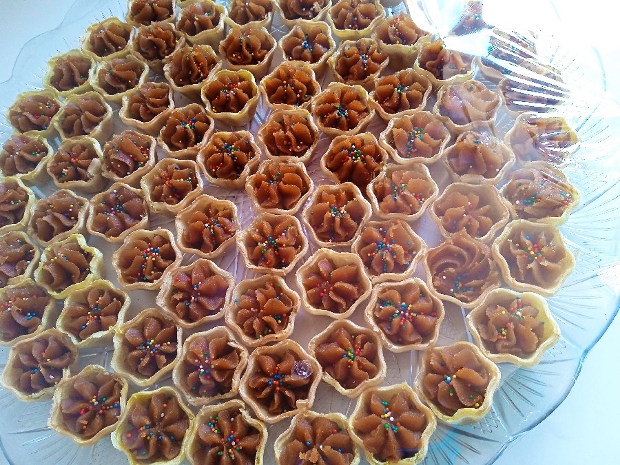 عکس حلوا سه آرد مجلسی 