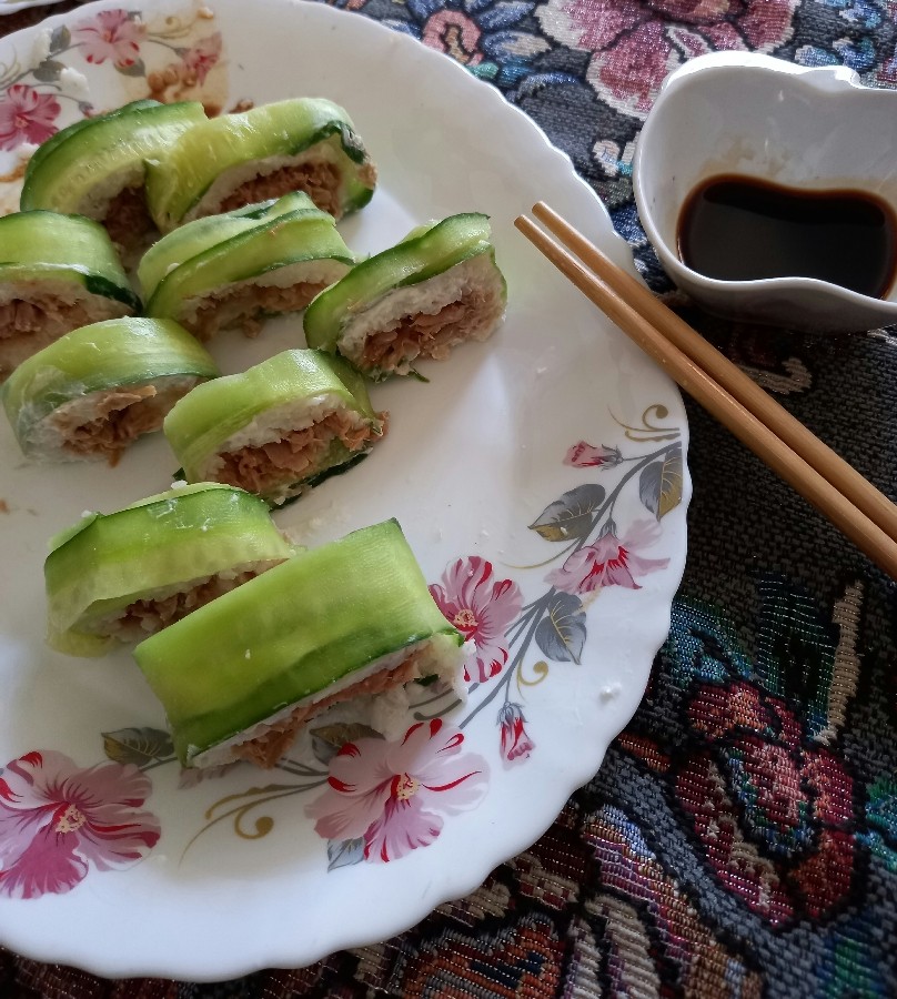 عکس سوشی بدون جلبک