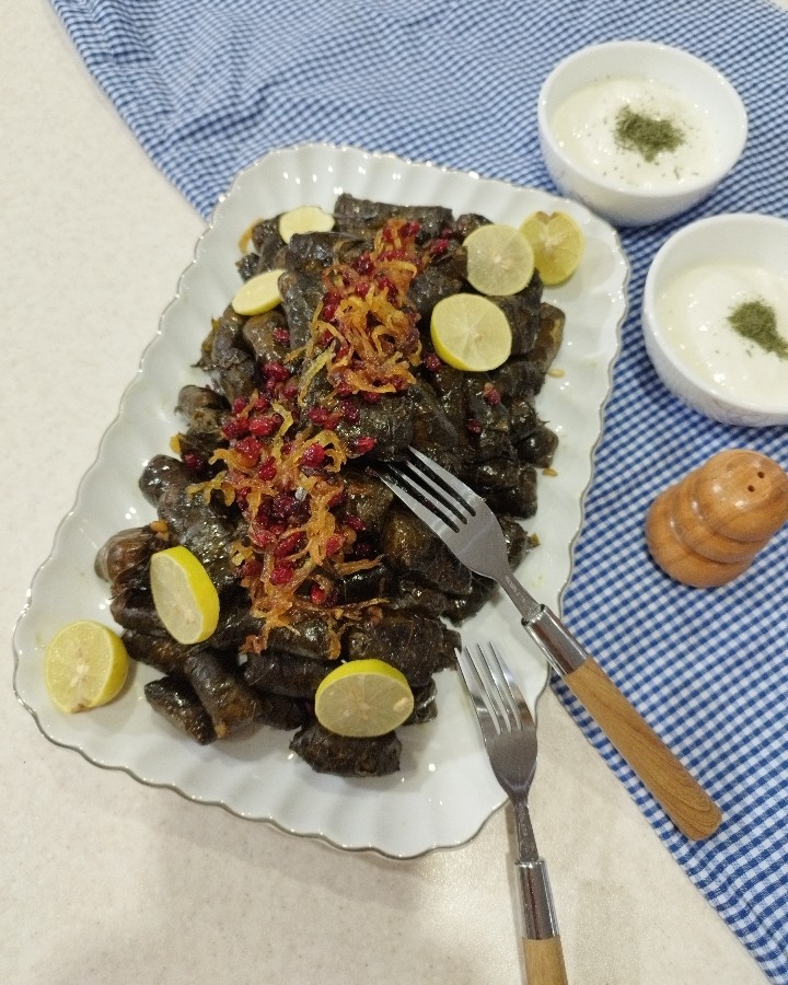عکس دلمه برگ مو