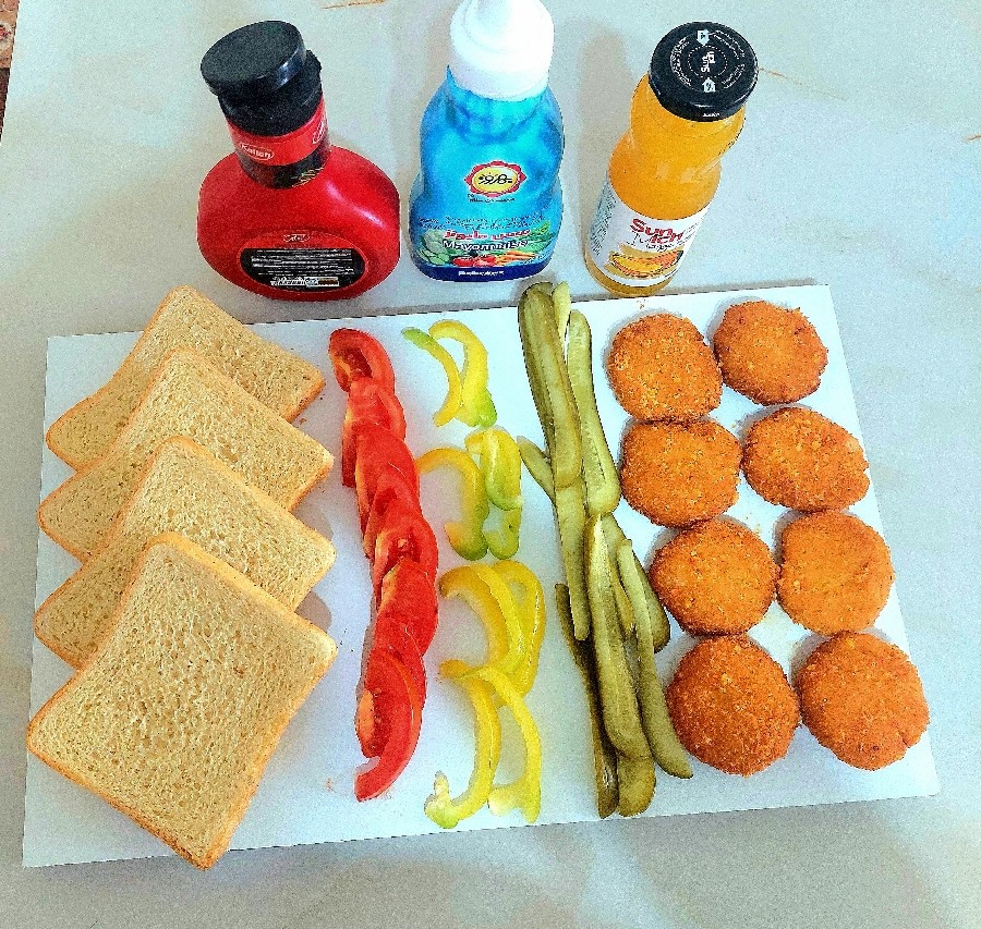 عکس ناگت مرغ خانگی
