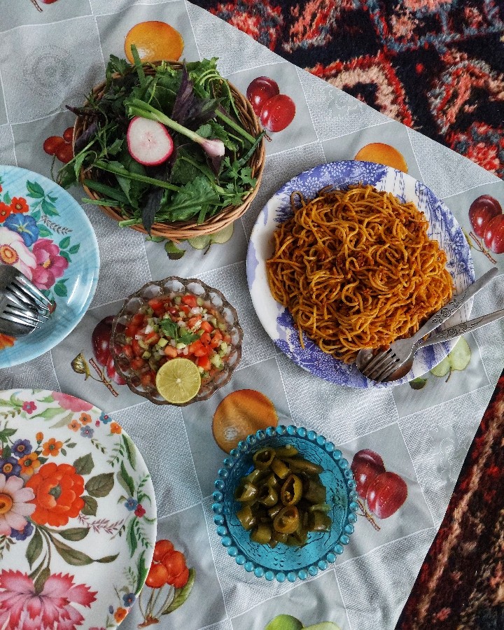 عکس ماکارونی ساده