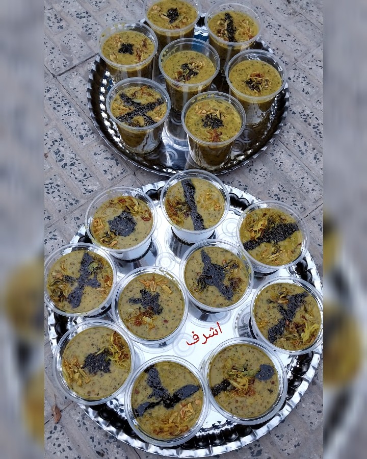عکس آش رشته نذری