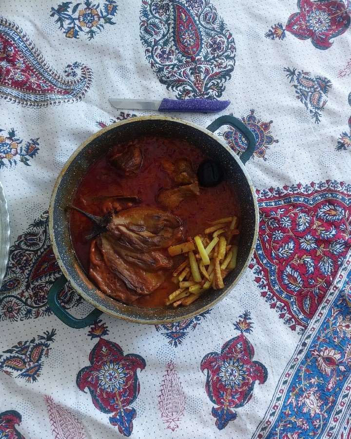 عکس خورشت بادمجون 