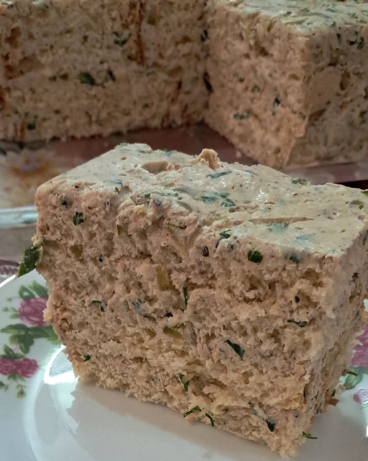 عکس کیک مرغ با نون تست