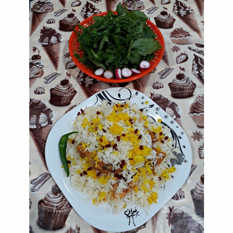 کرفس پلو ִֶָ֪֢