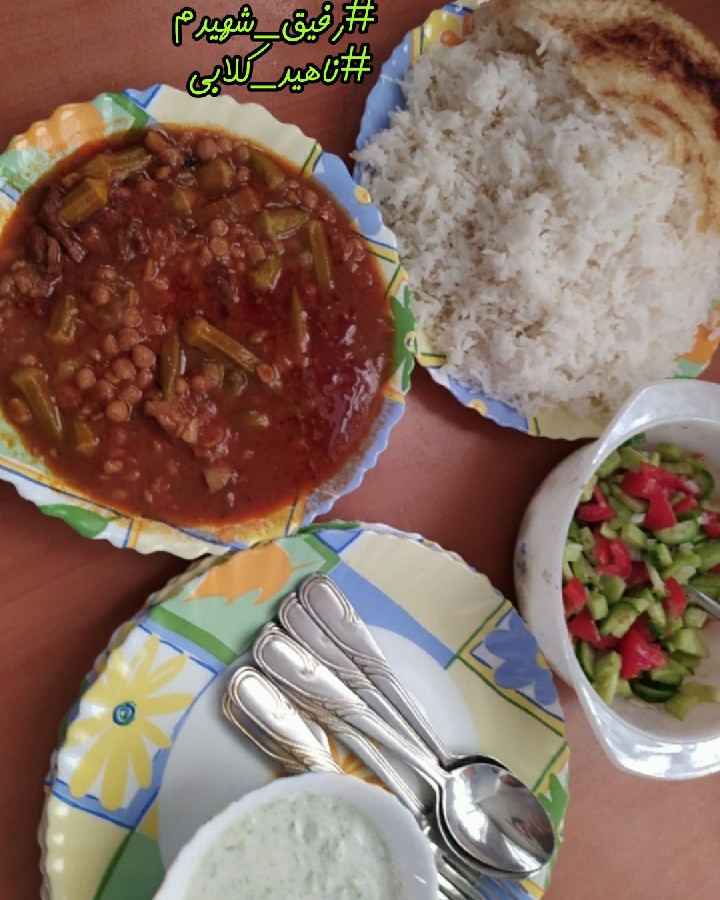 عکس خورشت بامیه
