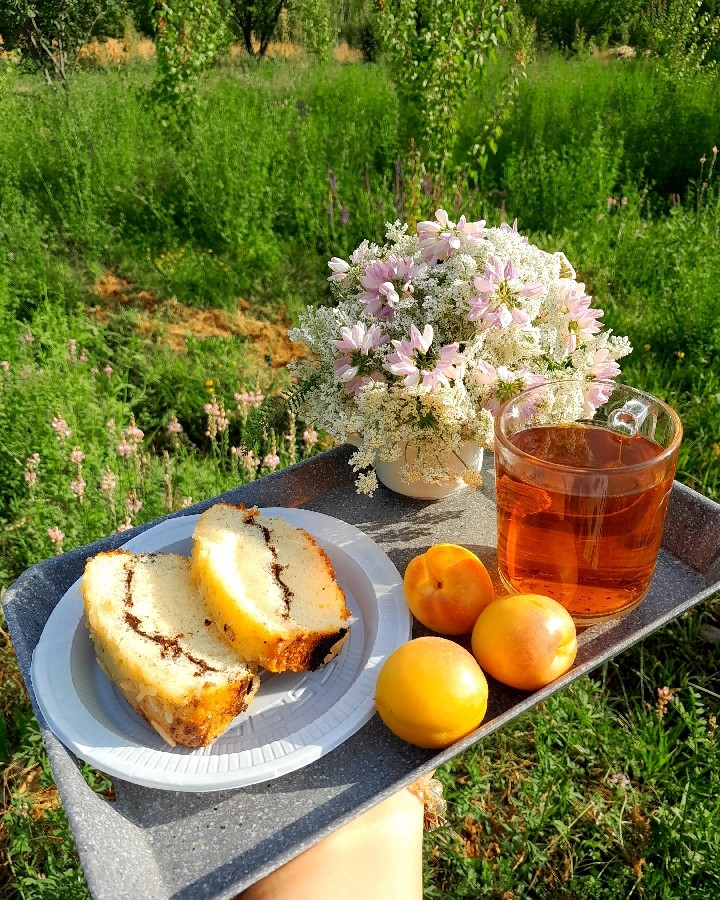 عکس کیک سینامون
