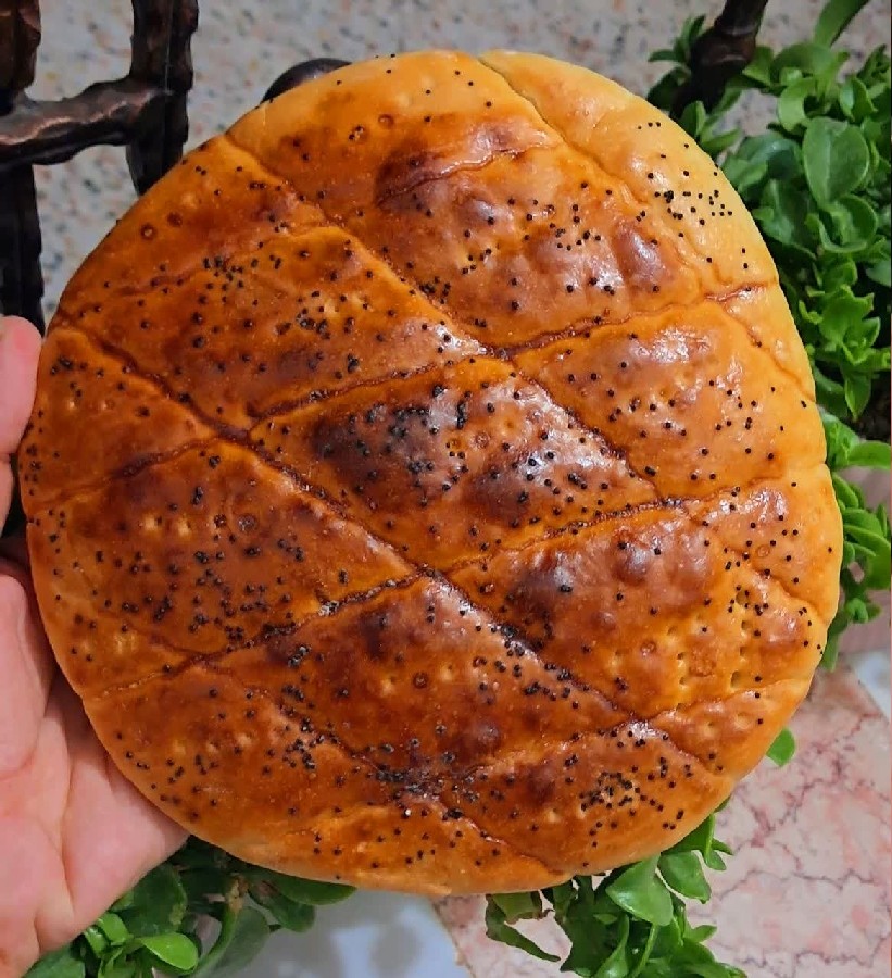 عکس نان شیرمال ساده