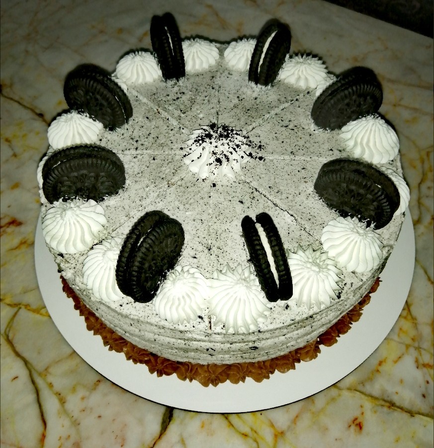 عکس کیک کافی شاپی(اورئو) 