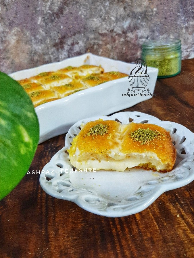 عکس بسبوسه ساده (بدون پنیر)
