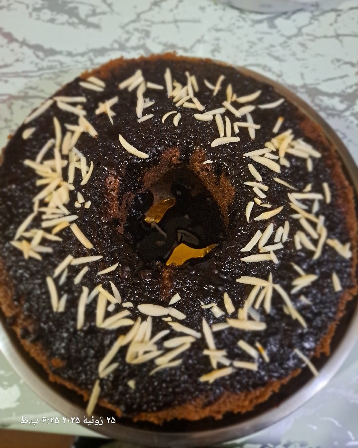 عکس کیک قهوه شکلاتی بسیار خوشمزه