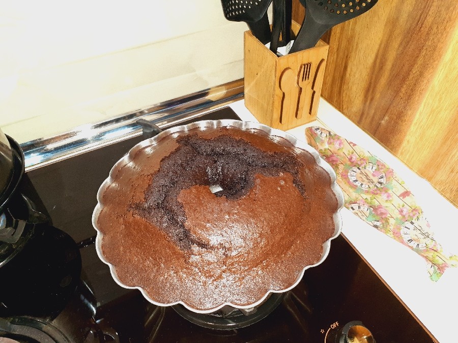 عکس کیک شکلاتی پذیرایی