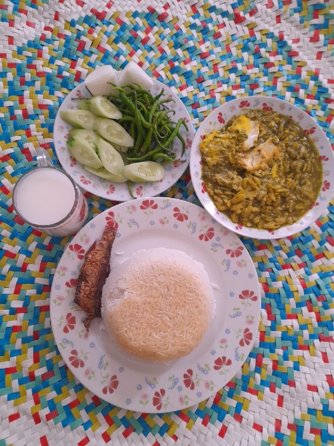 عکس خورش باقلا قاتق