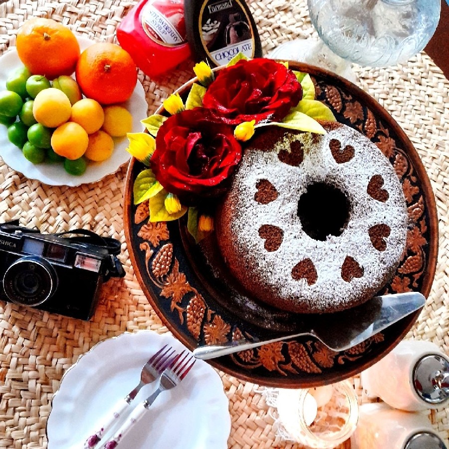عکس کیک کاکائویی
