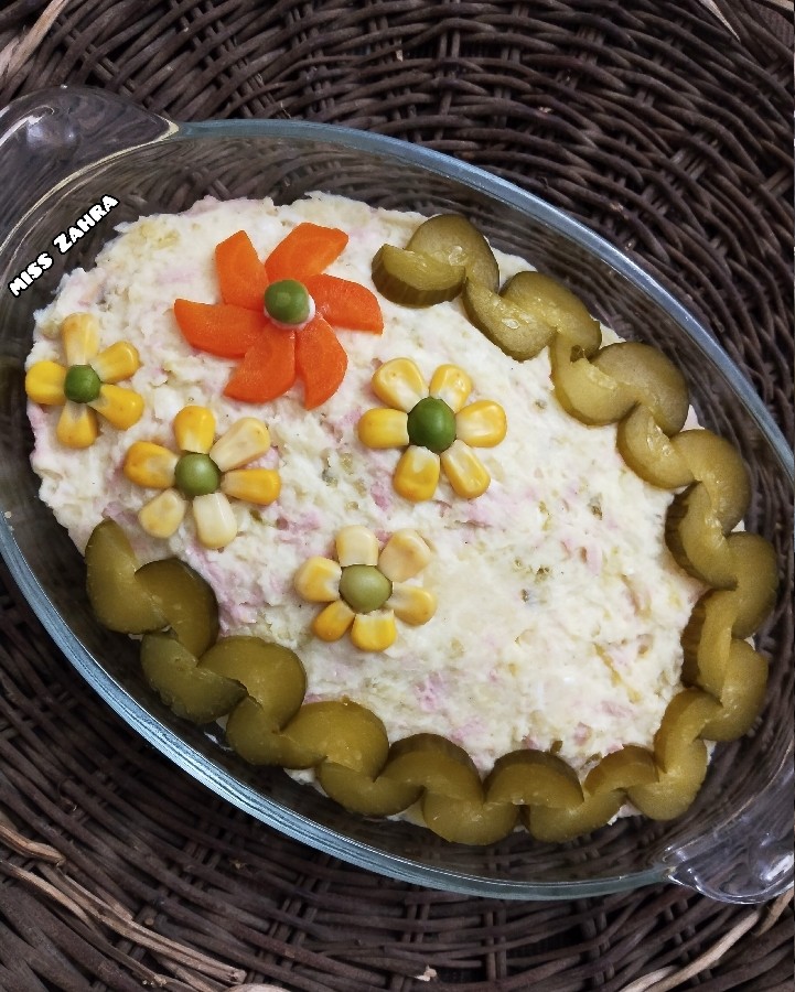 عکس سالاد الویه 