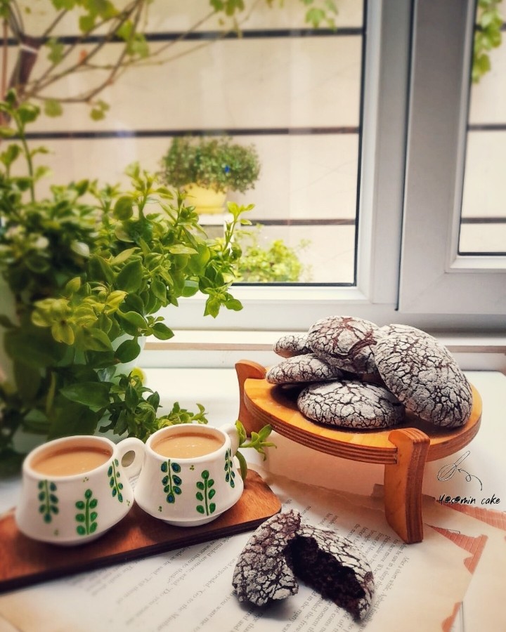 عکس کرینکل شکلاتی