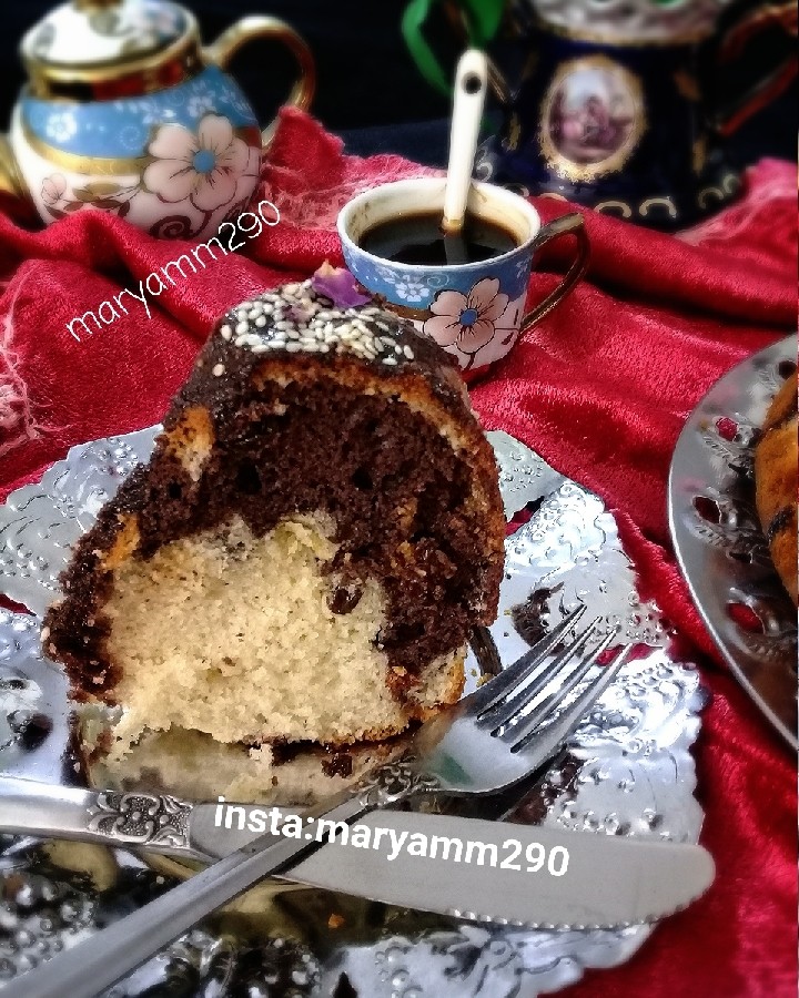 عکس کیک قابلمه ای