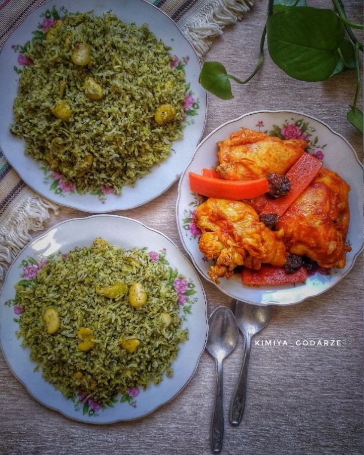 عکس باقالی پلو