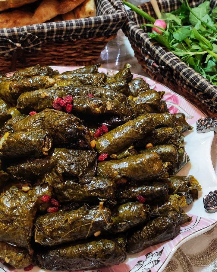 عکس دلمه برگ مو