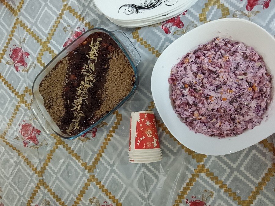 عکس دسر بیسکویتی 