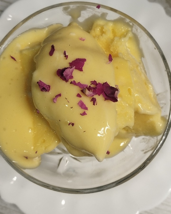 عکس بستنی سنتی زعفرانی (خونگی)