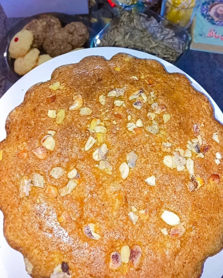 عکس کیک موزی