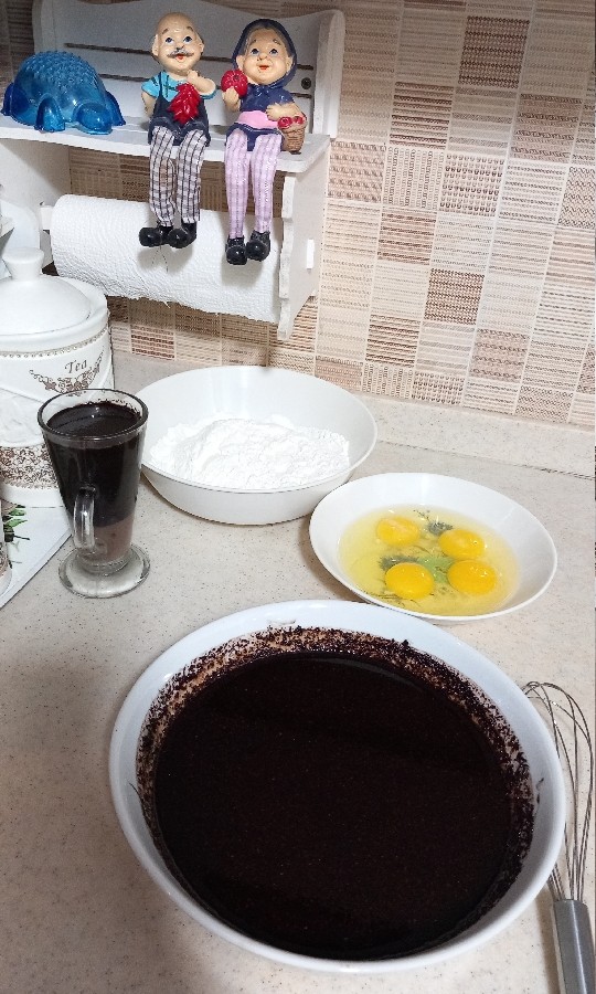 عکس کیک سه سوته شکلاتی بدون فر