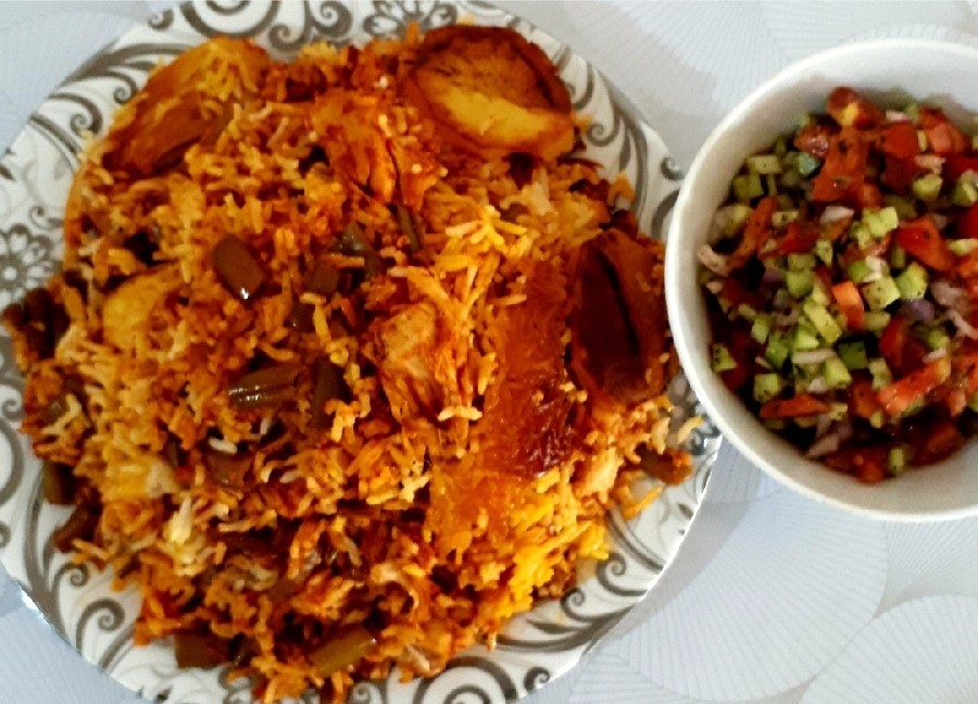 عکس لوبیا پلو # جاتون خالی دوستان و همراهان گرامی # 