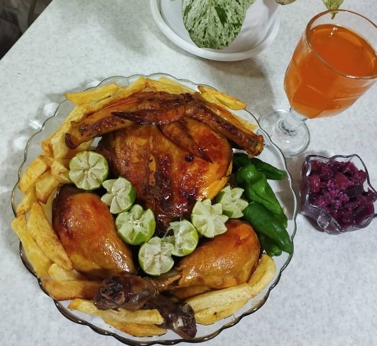 عکس مرغ گالانتین