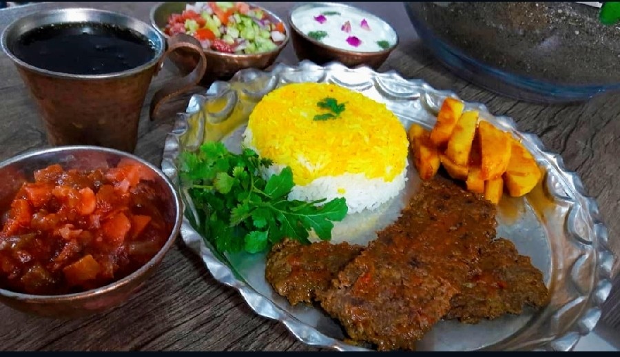 عکس کباب تابه ای