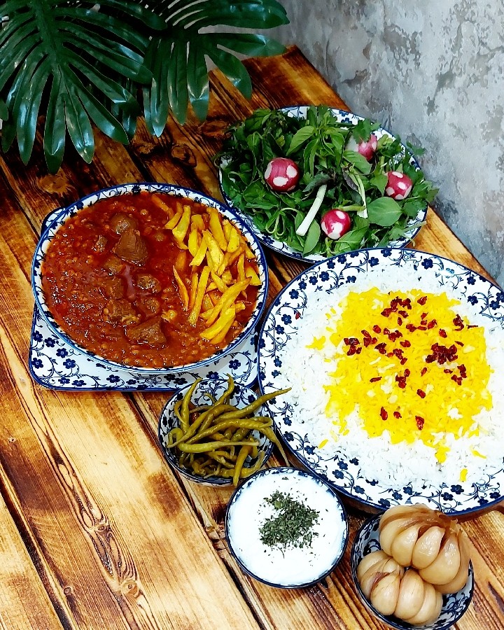 عکس خورشت قیمه❤️❤️❤️