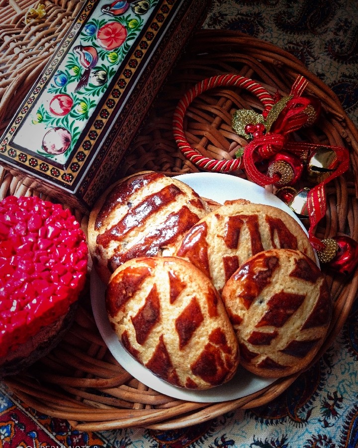عکس کلوچه عسلی 