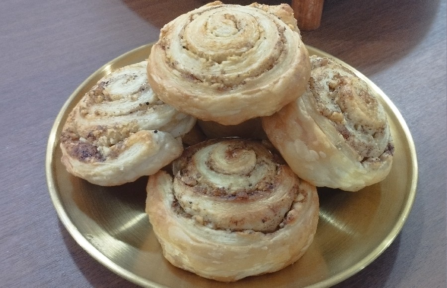 عکس رول دارچین
