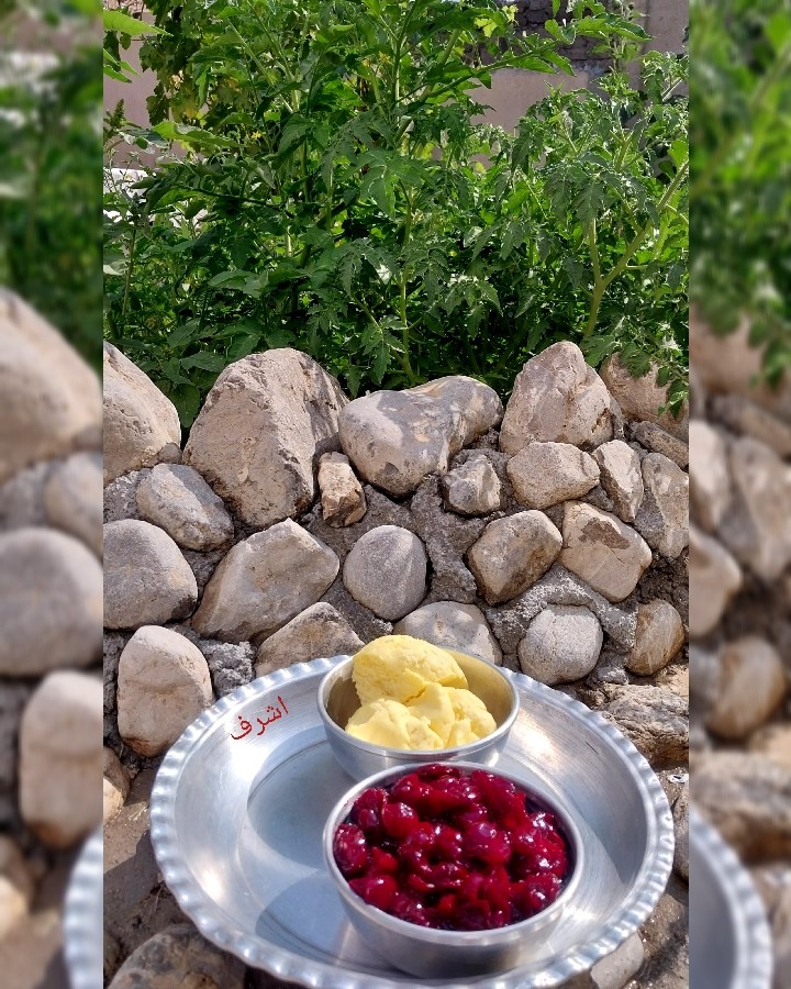 عکس مربا آلبالو