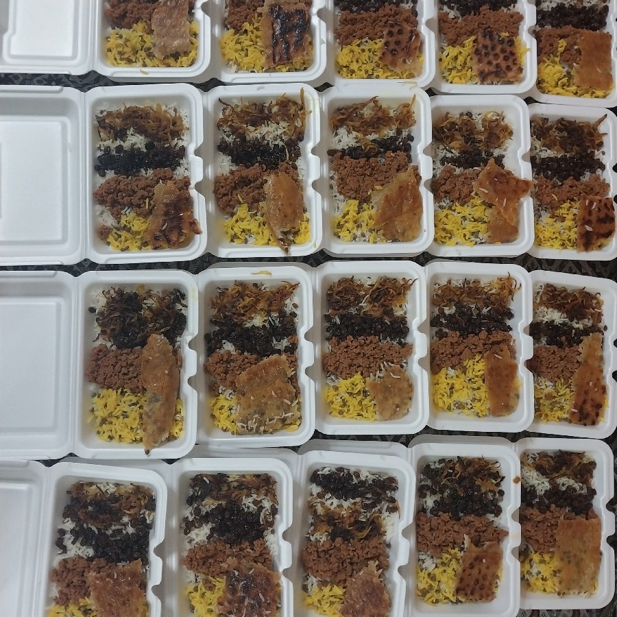 عکس عدس پلو
