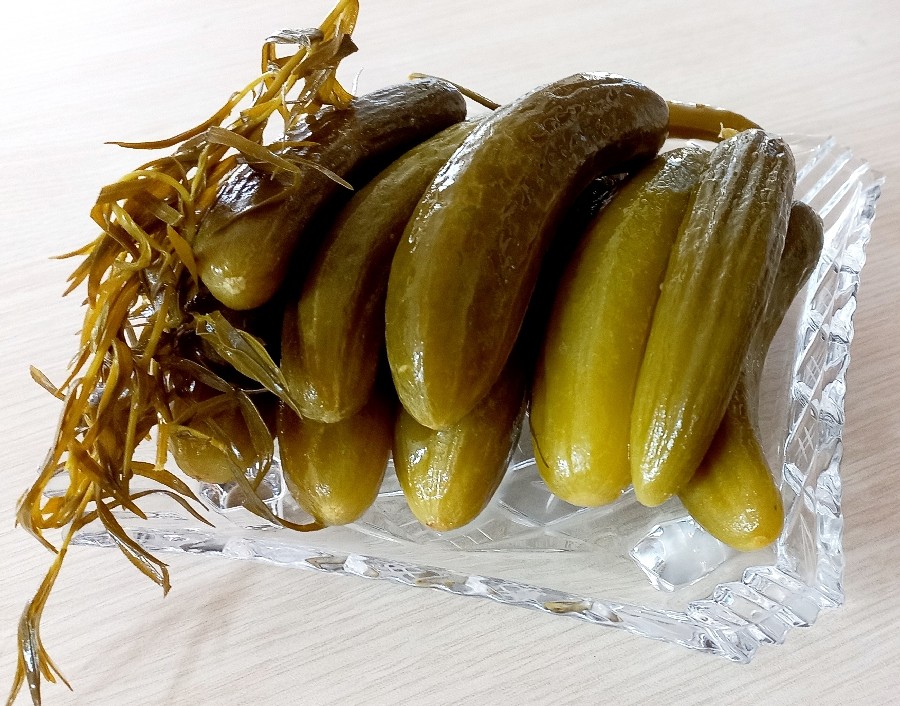 عکس خیار شور خانگی?