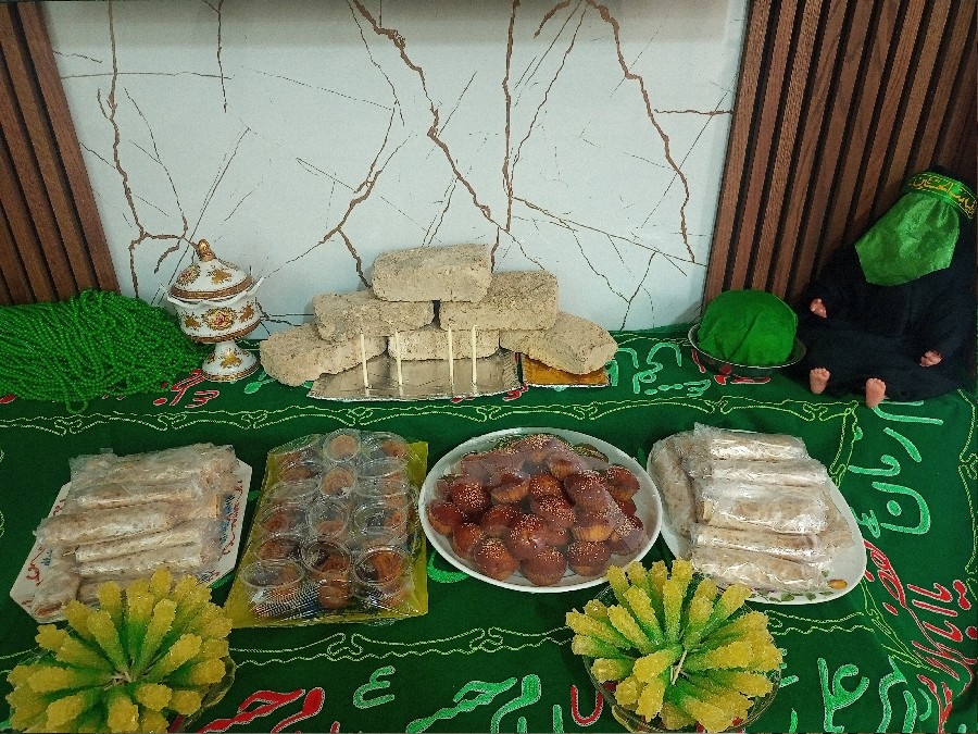 عکس سفره رقیه