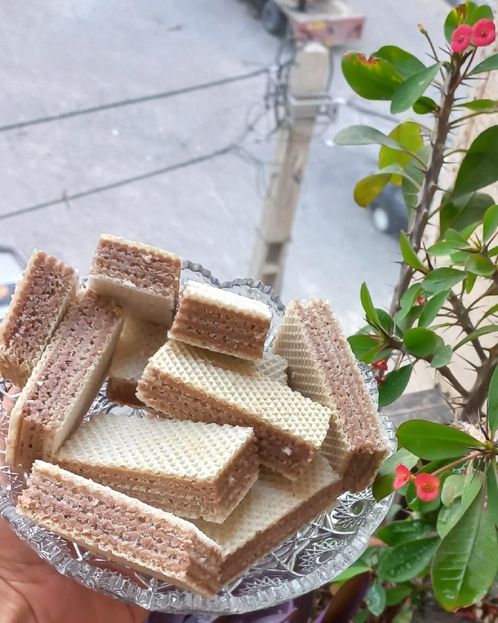 عکس ویفر کاکائویی