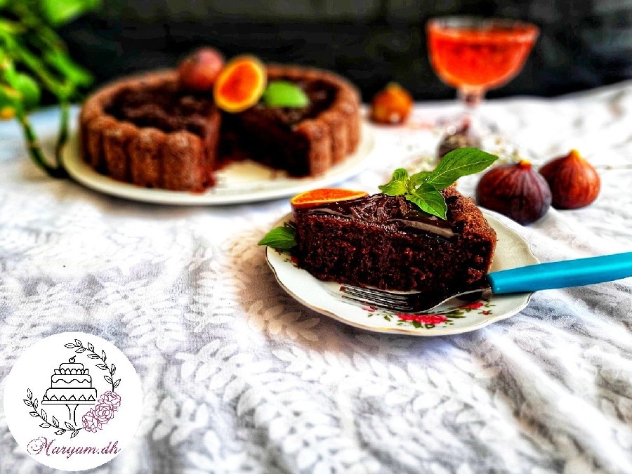 عکس کیک شکلاتی