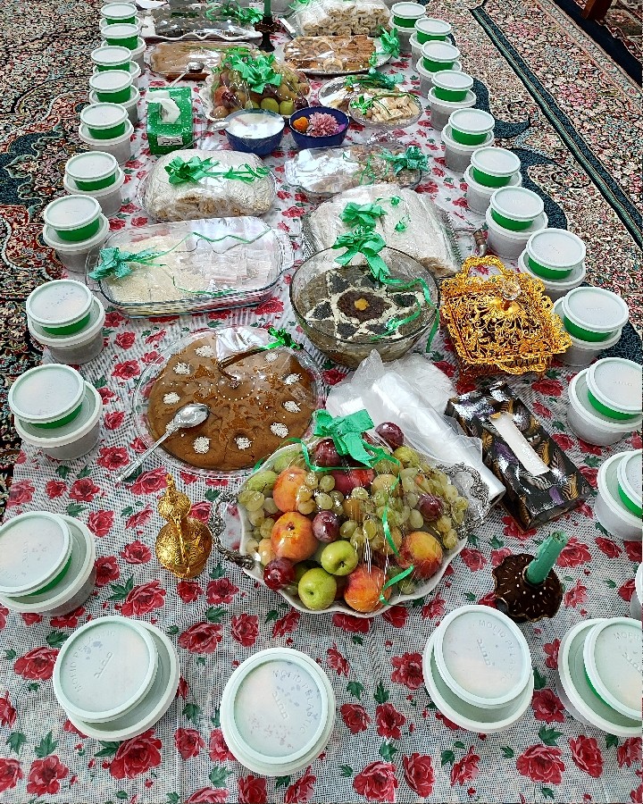 عکس سفره حضرت ابوالفضل